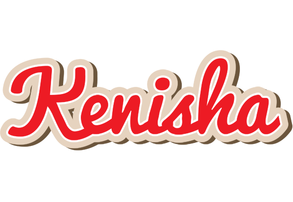 Kenisha chocolate logo