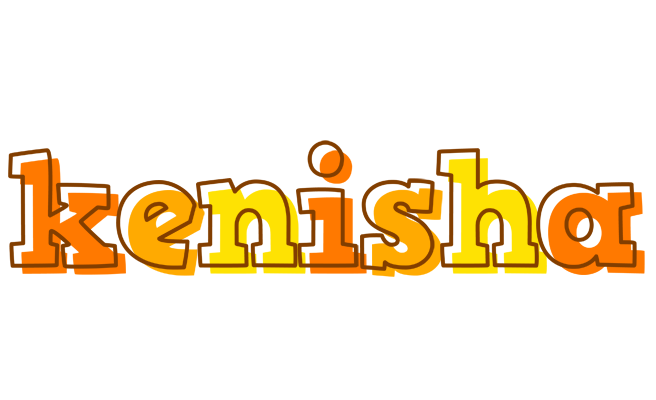 Kenisha desert logo