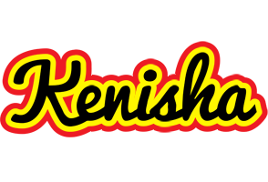 Kenisha flaming logo