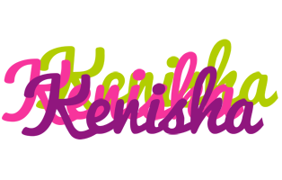 Kenisha flowers logo