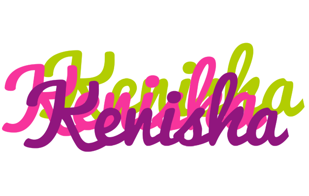 Kenisha flowers logo