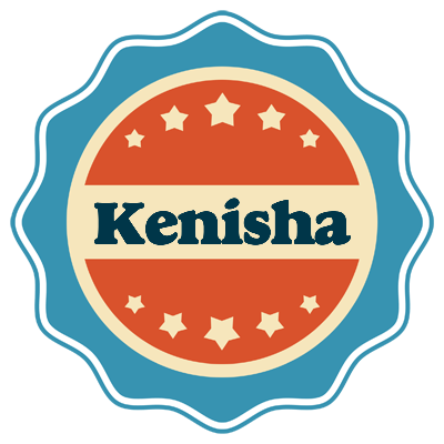 Kenisha labels logo