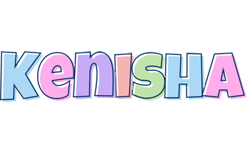 Kenisha pastel logo