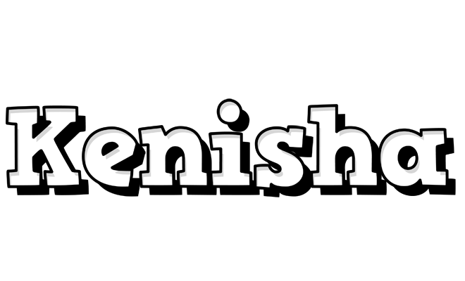 Kenisha snowing logo