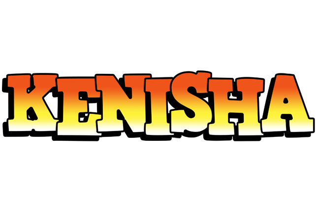 Kenisha sunset logo