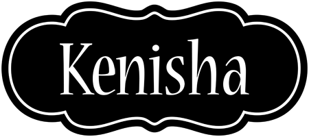 Kenisha welcome logo