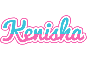 Kenisha woman logo