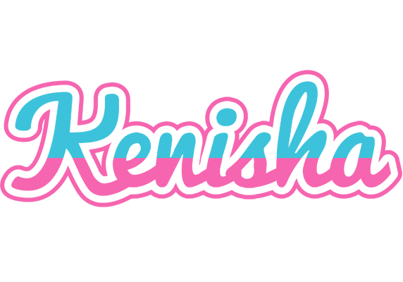 Kenisha woman logo