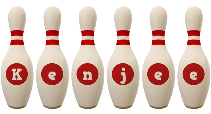 Kenjee bowling-pin logo