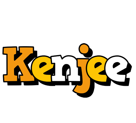 Kenjee cartoon logo