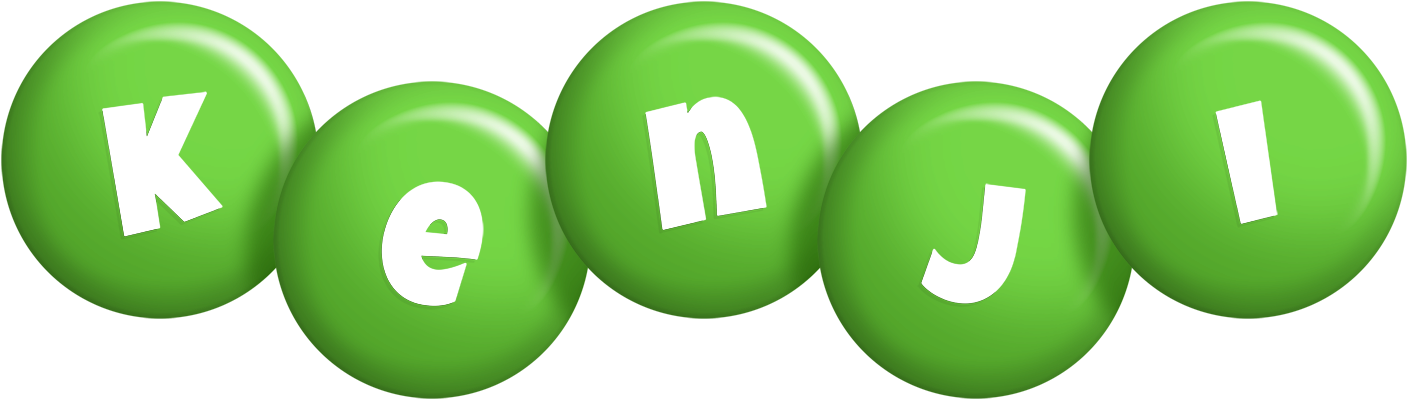 Kenji candy-green logo