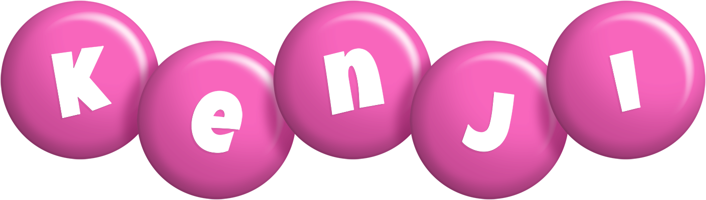 Kenji candy-pink logo