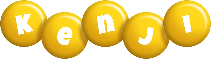 Kenji candy-yellow logo