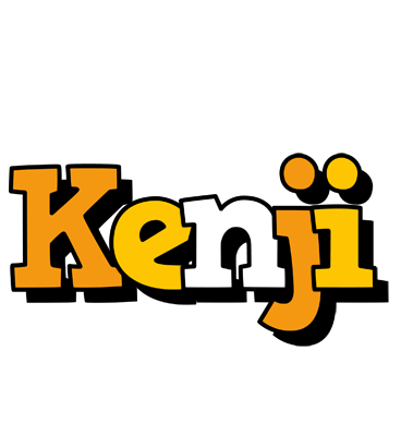Kenji cartoon logo