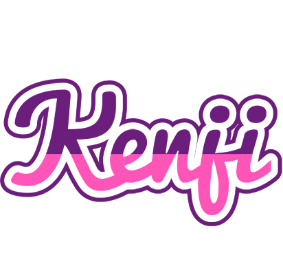 Kenji cheerful logo