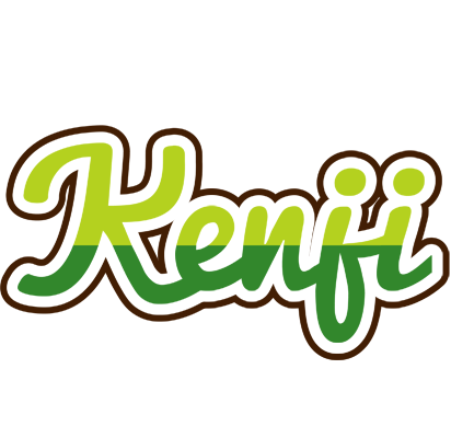 Kenji golfing logo