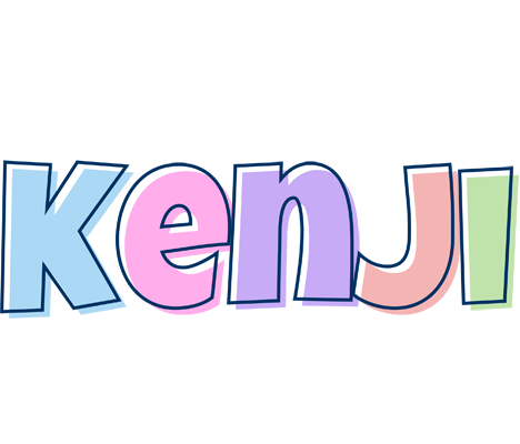 Kenji pastel logo