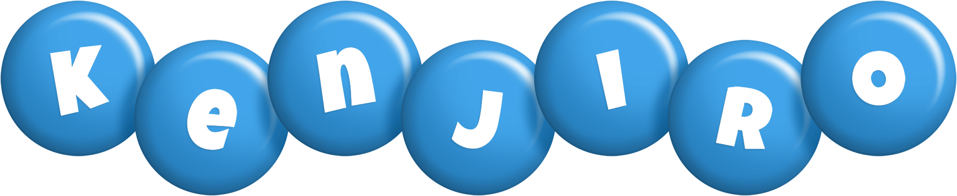 Kenjiro candy-blue logo