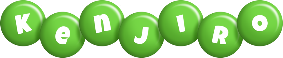 Kenjiro candy-green logo