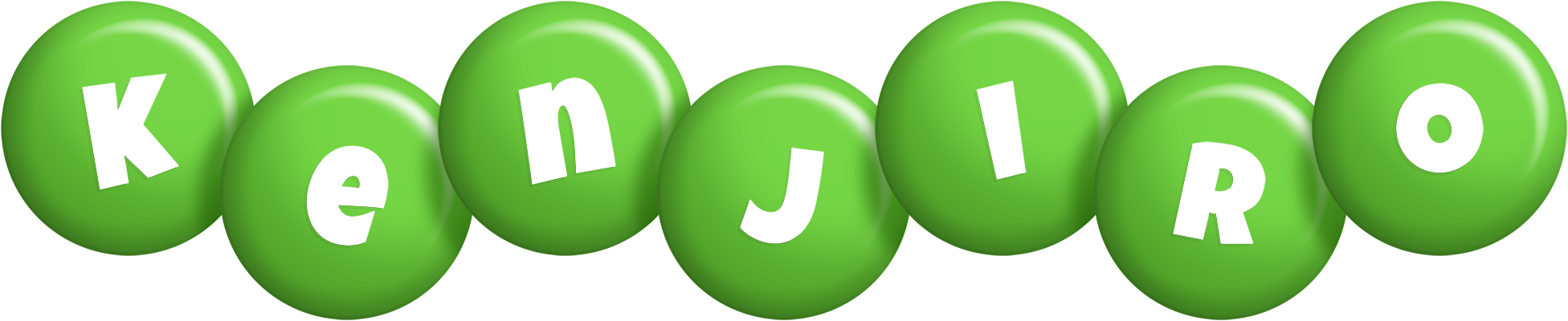 Kenjiro candy-green logo