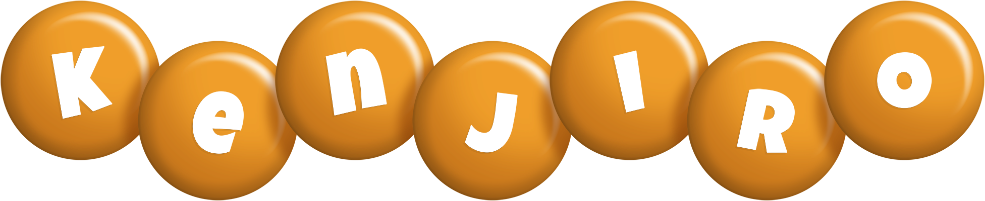Kenjiro candy-orange logo