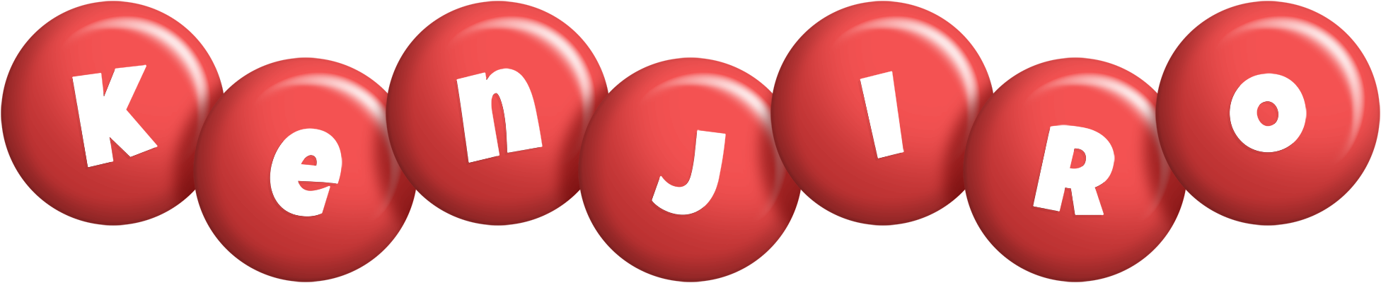 Kenjiro candy-red logo