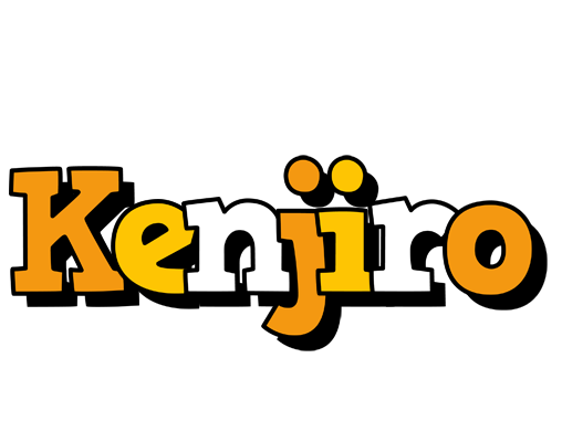 Kenjiro cartoon logo