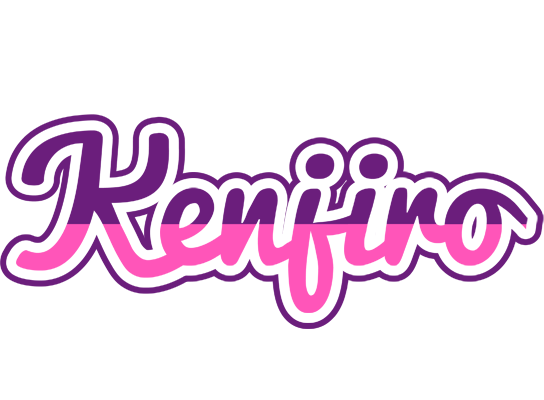 Kenjiro cheerful logo