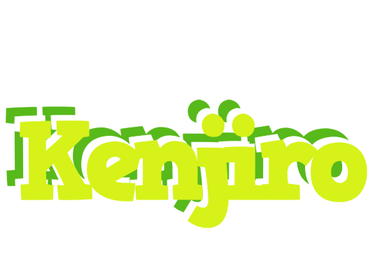 Kenjiro citrus logo
