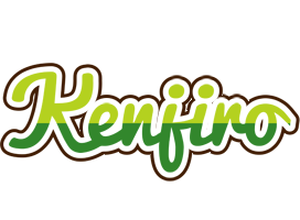 Kenjiro golfing logo