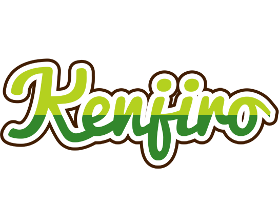 Kenjiro golfing logo