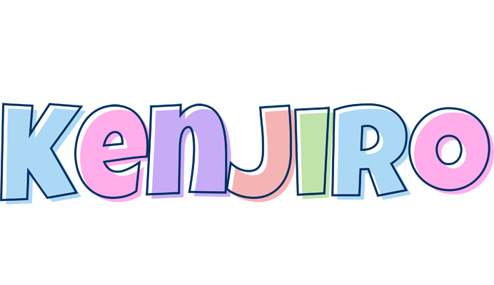 Kenjiro pastel logo
