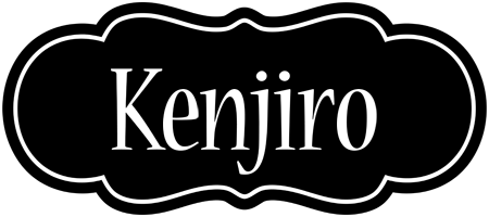 Kenjiro welcome logo