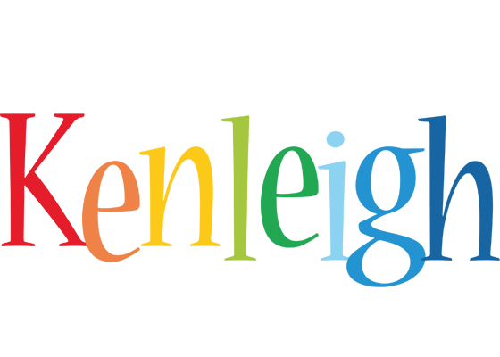 Kenleigh birthday logo