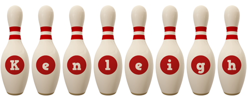 Kenleigh bowling-pin logo