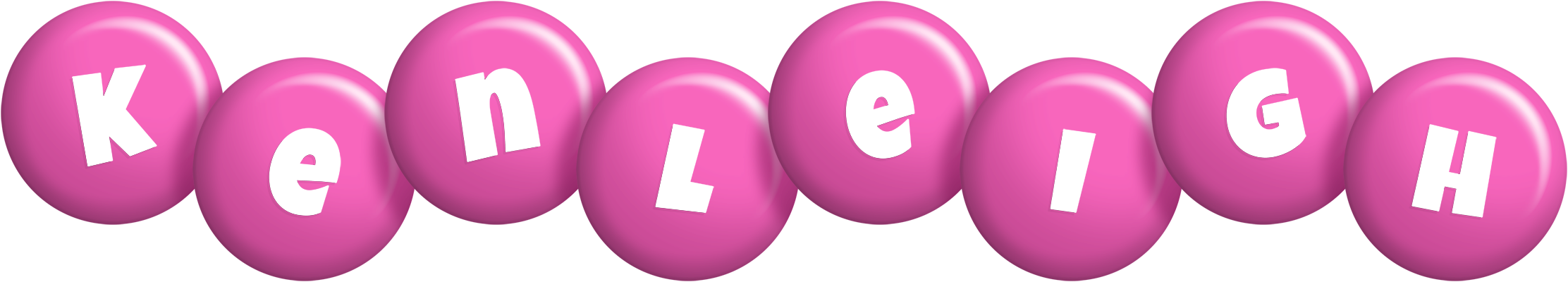 Kenleigh candy-pink logo