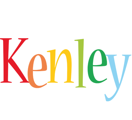 Kenley birthday logo