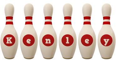 Kenley bowling-pin logo