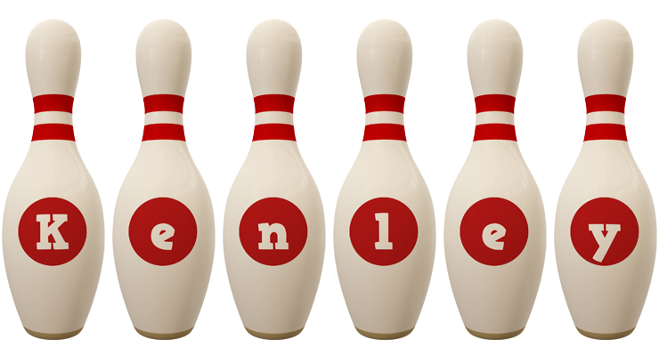 Kenley bowling-pin logo