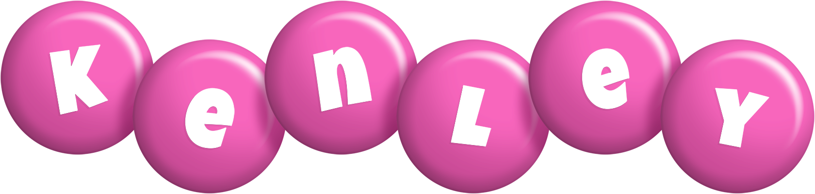 Kenley candy-pink logo