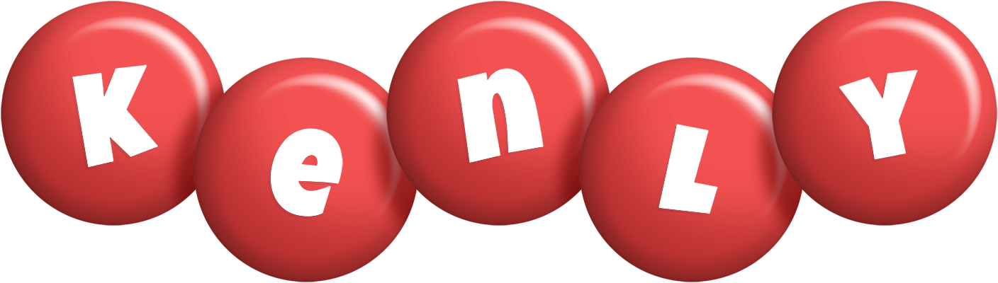 Kenly candy-red logo