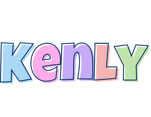 Kenly pastel logo
