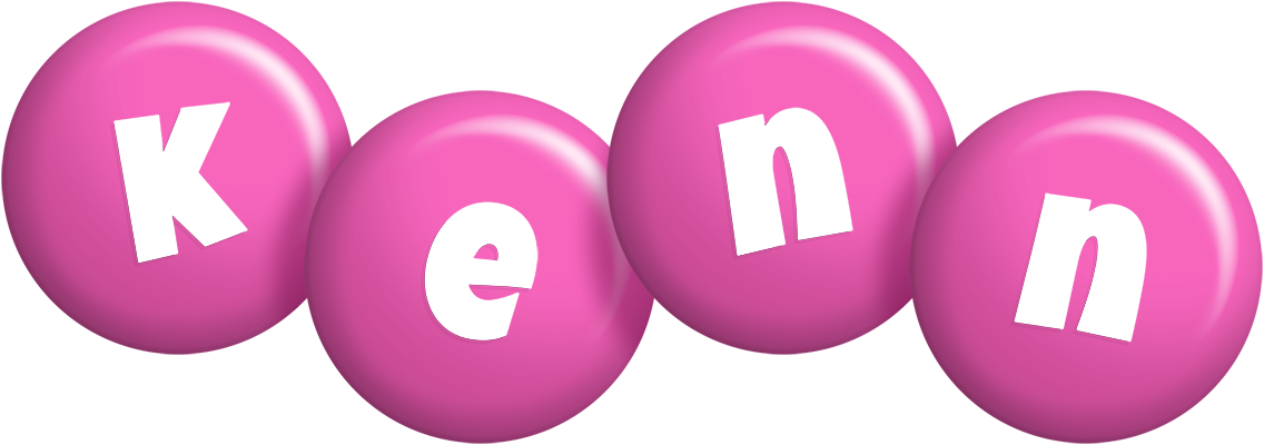 Kenn candy-pink logo