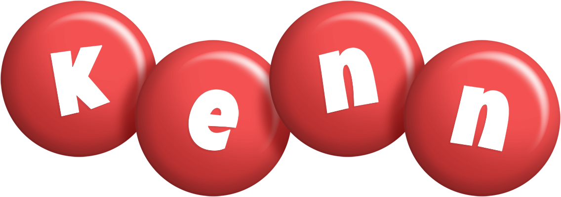 Kenn candy-red logo