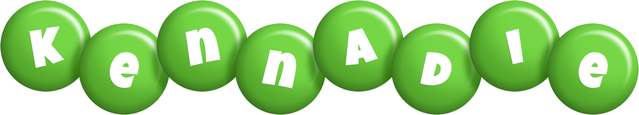 Kennadie candy-green logo