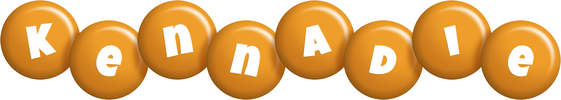 Kennadie candy-orange logo