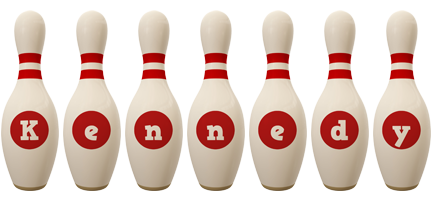 Kennedy bowling-pin logo