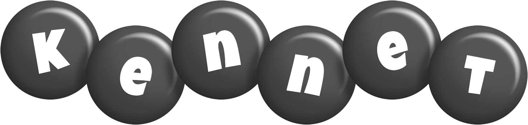 Kennet candy-black logo