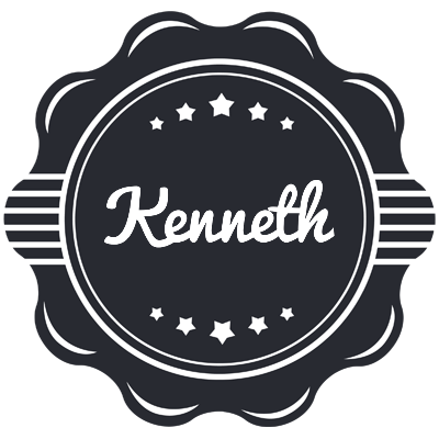 Kenneth badge logo