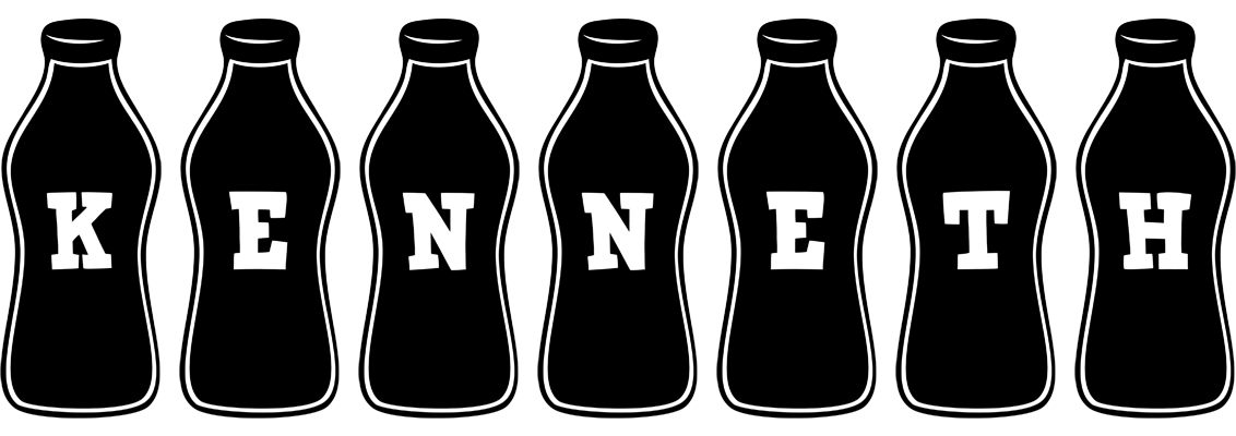 Kenneth bottle logo